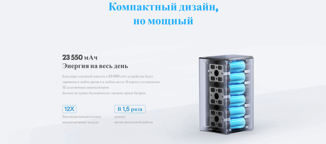 Портативный аккумулятор LaserPecker PowerPack Plus