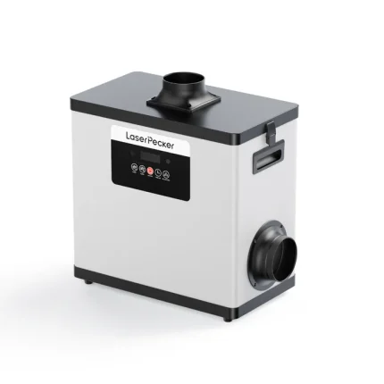 Очиститель дыма (дымоуловитель) для лазерного гравера LaserPecker LX2, белый, на столе